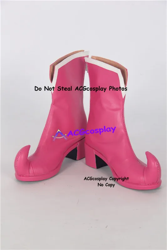 

Doremi Harukaze Vector Cosplay Boots Cosplay Shoes Pink Boots