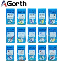 5000pcs/box Dental Orthodontic High Quality Zoo Pack Elastics Rubber Bands Latex Braces Dentistry Accessories for Braces