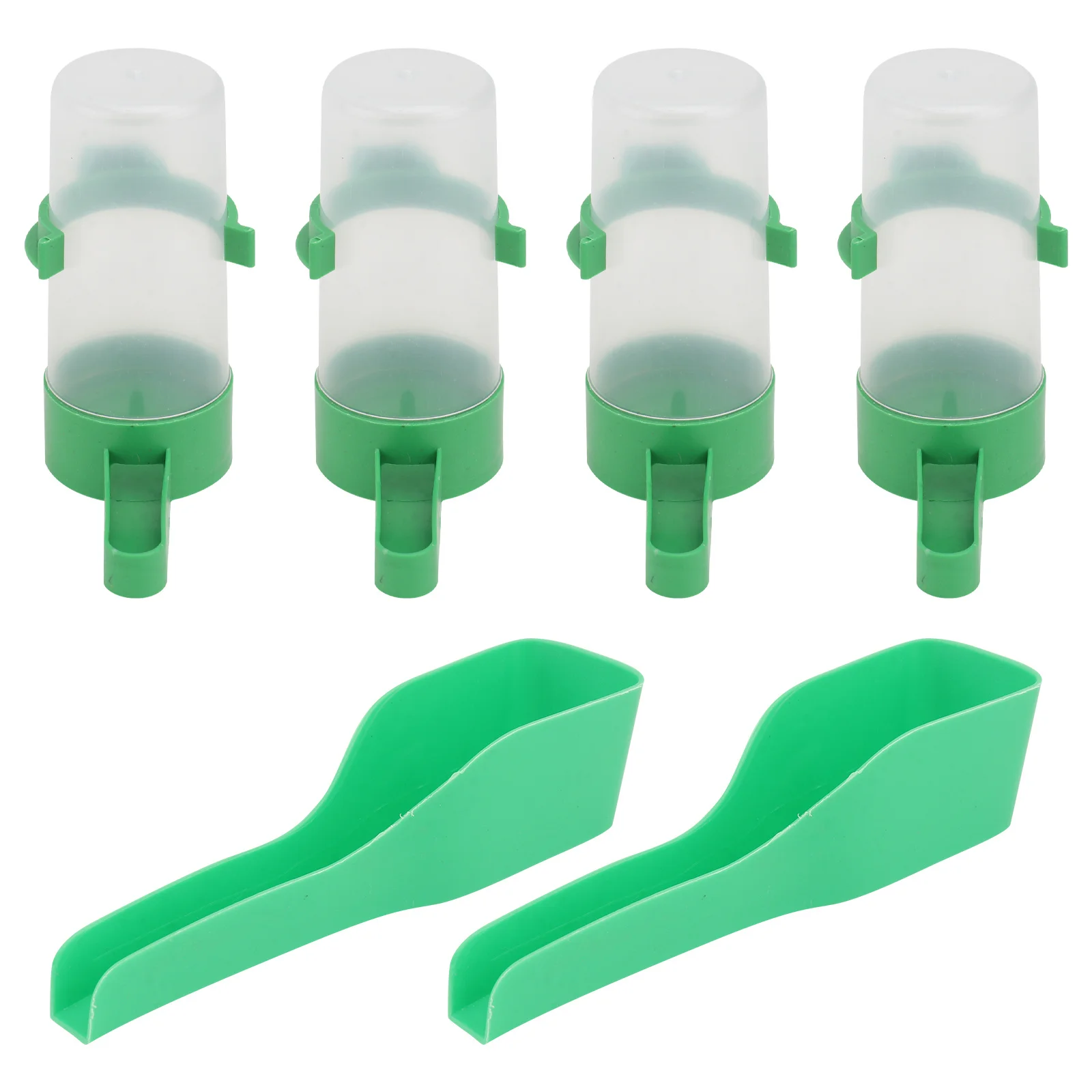 

1Set Automatic Water Feeder for Birds Premium Anti-Splash Pet Drinking Fountain Cage Supply Wear Resistant Bird Raising Bowl