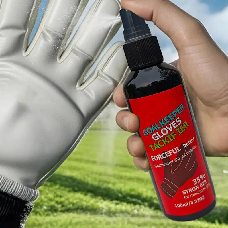 

100ML Goalkeeper Glove Football Grip Spray Increased Sticky Goalkeeper Glove Grip Spray Football Training Equipment Accessories