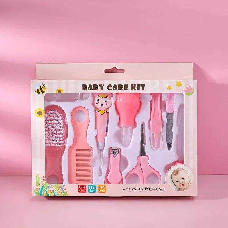 

ClippersBaby Baby Care Товары для матери и детей Подарочная коробка Набор из 10 предметов для детских ногтей и ухода за ушами