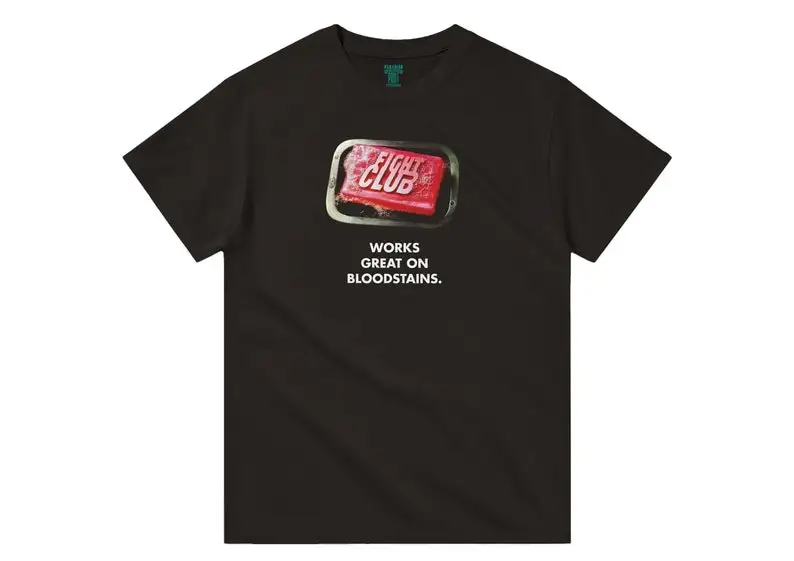 تي شيرت بياقة مدورة للوزن الثقيل ، نادي القتال ، ديفيد فينشر ، براد بيت ، إدوارد هانكوك ، تي شيرت طباعة الفيلم