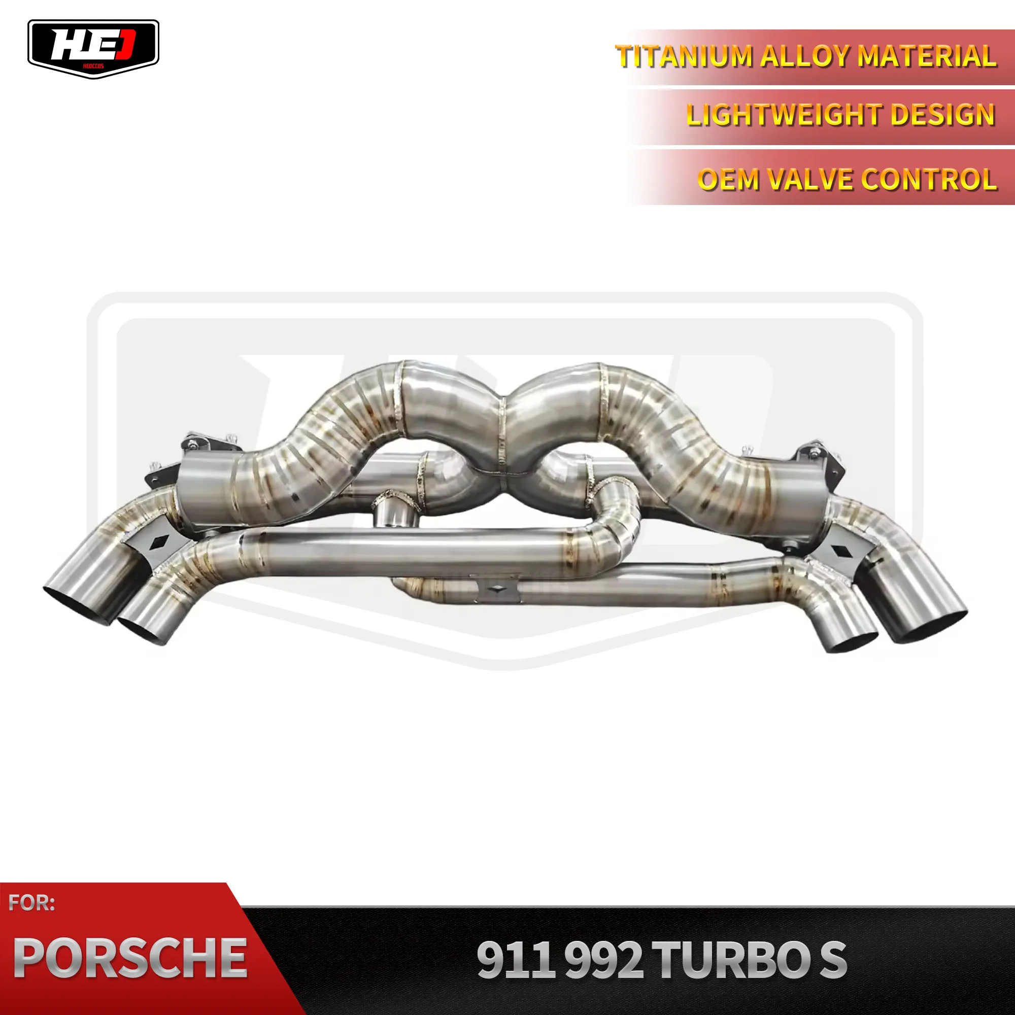 

HEO Racing Titanium Exhaust System Catback for 2019+ Porsche 911 992 Carrera Targa 4/S/4S 3.0TT Exhaust Valve