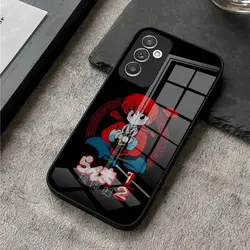 Anime Cartoon Ranma Phone Case For Samsung S24 Ultra S23 S22 S20 Fe S21 Plus Galaxy A54 A34 A24 A53 A16 Glass Cover