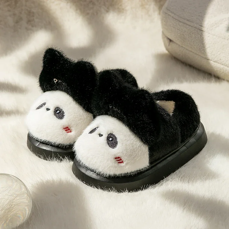 Kids Winter Cartoon House Shoes Children Home Indoor Anti-slip Winter Cotton Slippers Boys Girls Cozy Warm Outdoor Cute Footwear