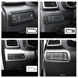 For Hyundai Tucson 2019 2020 Accessories Head Lights Lamp Switch Button Panel Frame Cover Trim  Auto Interior Styling