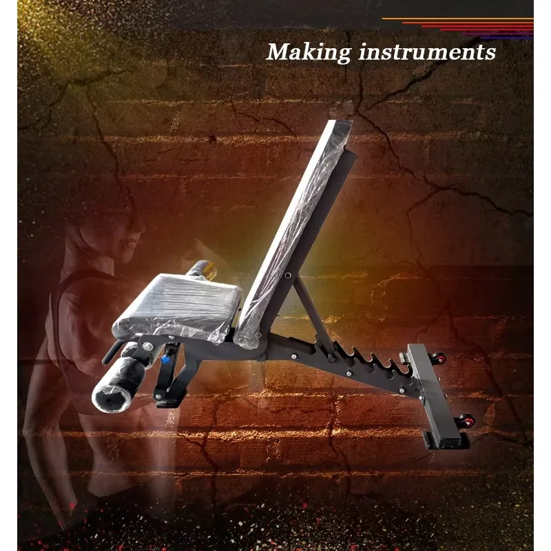 

Commercial Flat Incline Decline Exercise Adjustable Dumbbell Weight Bench Press Gym Bench