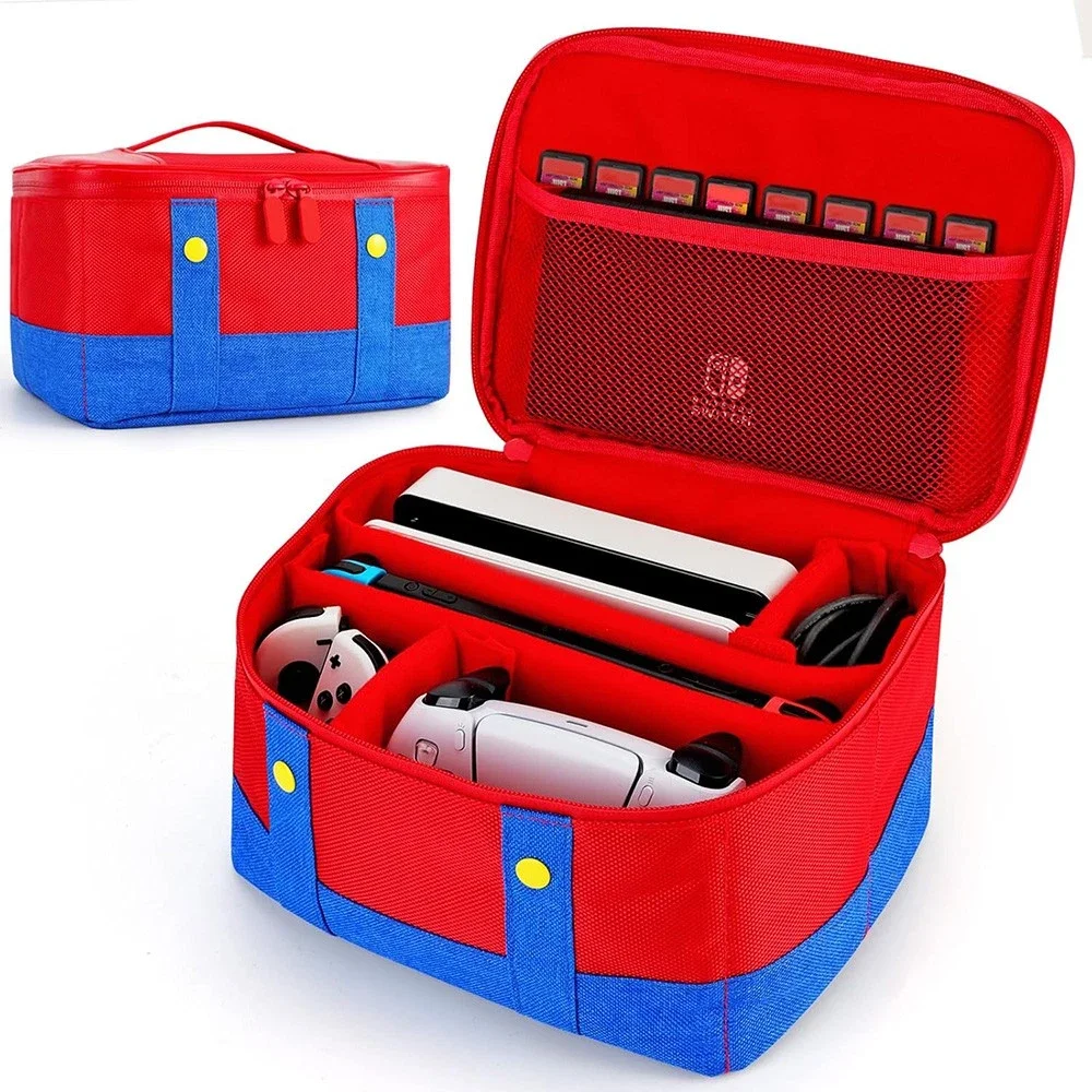 Große Schutztasche für Nintendo Switch 2 OLED Konsole Pro Controller Reise-Aufbewahrungstasche für Switch-Zubehör