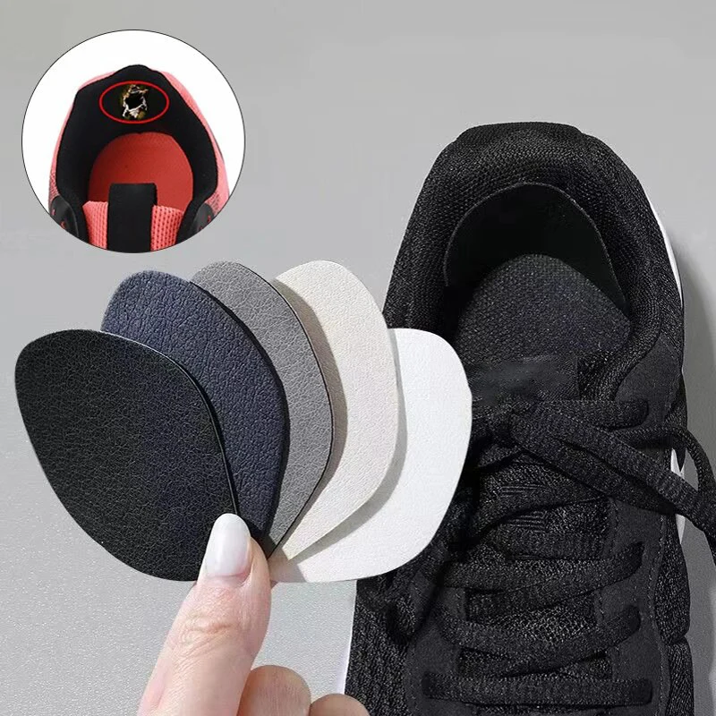 4pcs Sneaker Mesh Upper Repair Insole Patch Shoe Hole Self Adhesive Firm Durable Multifunctional Heel Repair Adhesive Patch