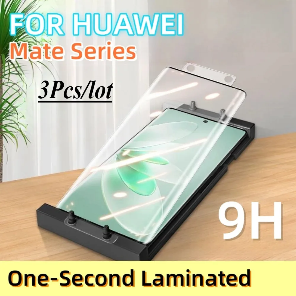 3 uds película de hidrogel para Huawei Mate 70 60 20 30 40 50 Pro RS Protector de pantalla Gadgets accesorios protecciones de vidrio protectoras