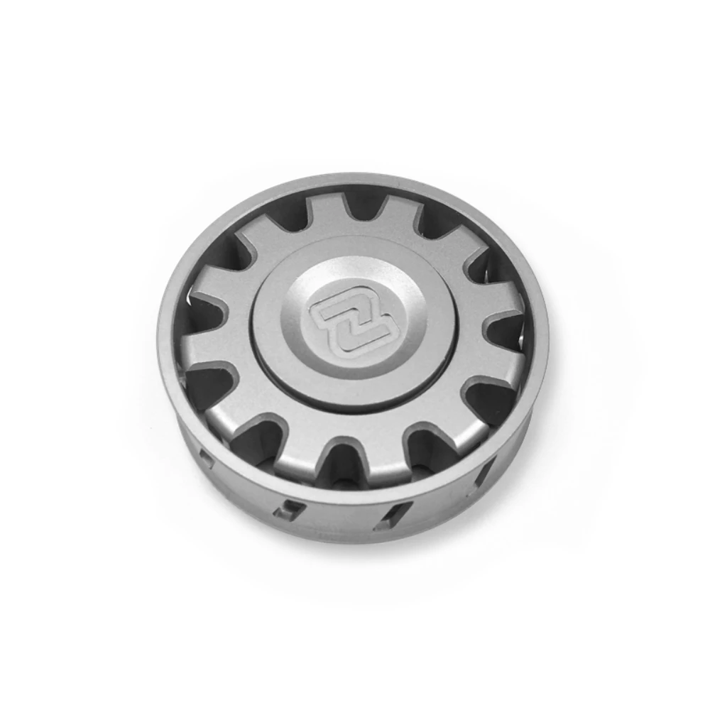 MCZHI EDC Stainless Steel Fidget Spinner Fidget Toys For Adults Gyro Office Desk Accessories Novelty Toy Anxiety Relief Gadgets