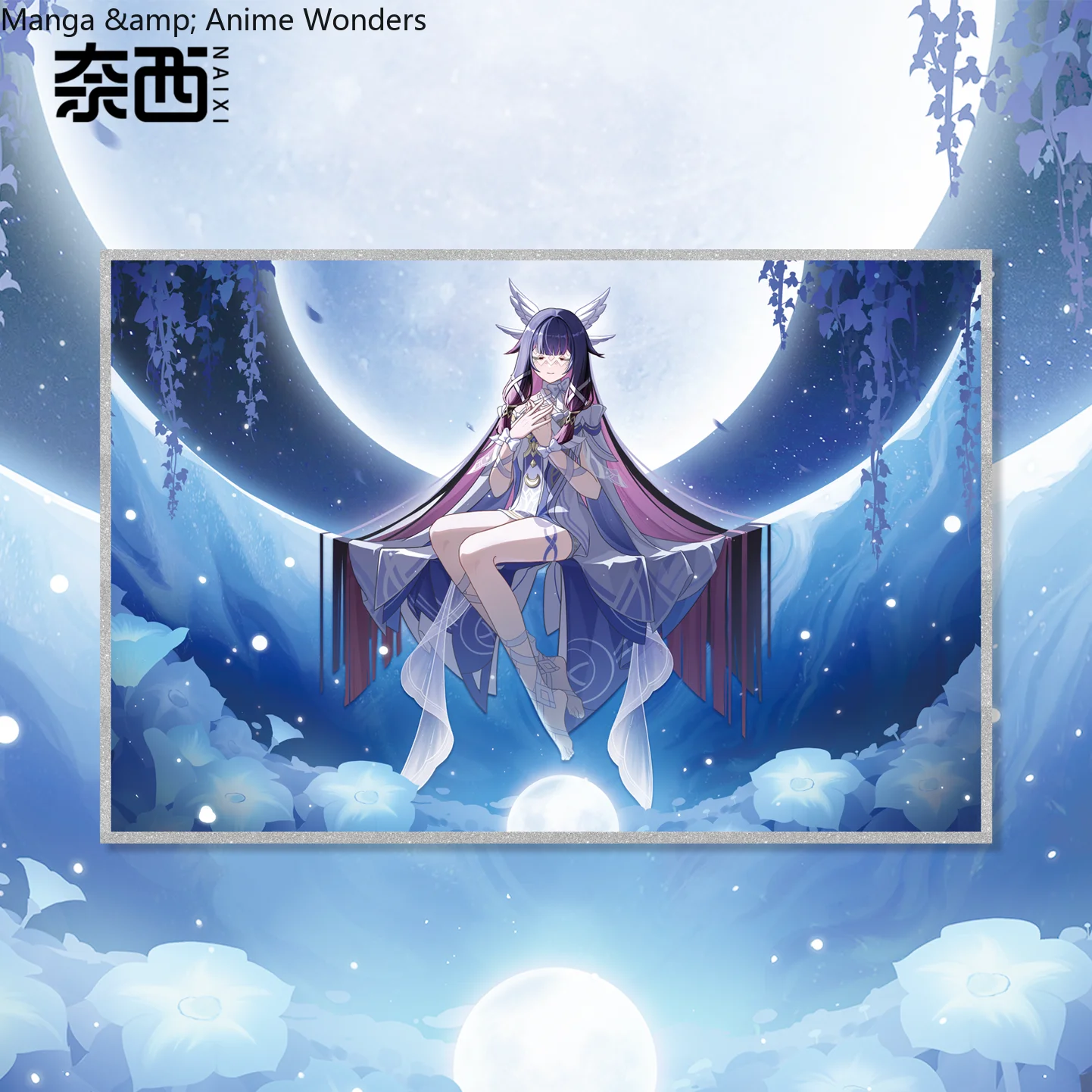 

Anime Genshin Impact Columbina Cosplay Cartoon Acrylic Coloured Paper Shikishi Lesser Calorie Postcard Card Accessories Gift New