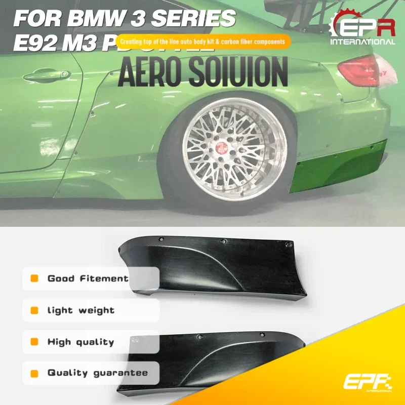 For BMW E92 M3 PD Style Wide Body Rear Spat - Replacement Exterior Body Accessory Fitment Part