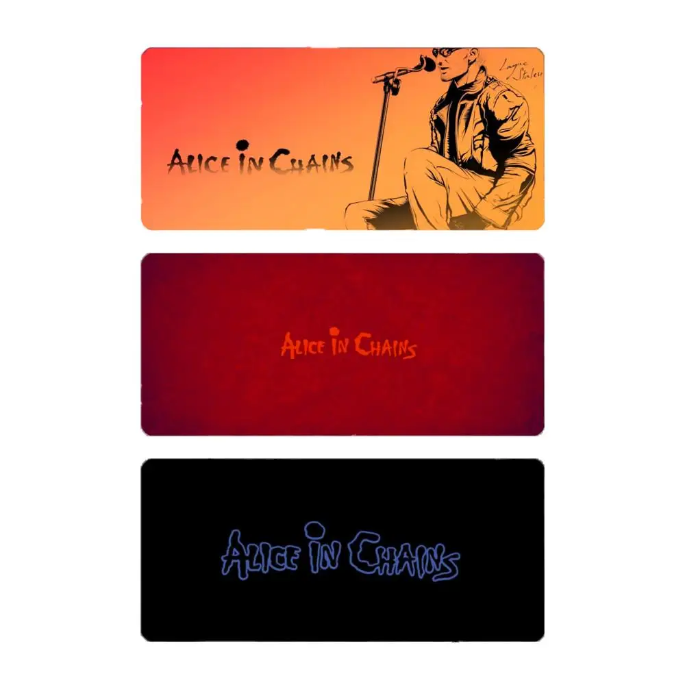 band rock A-Alice in Chains Mouse Pad Mousepad Large Gaming LockEdge Thickened PC Table Desk Mat