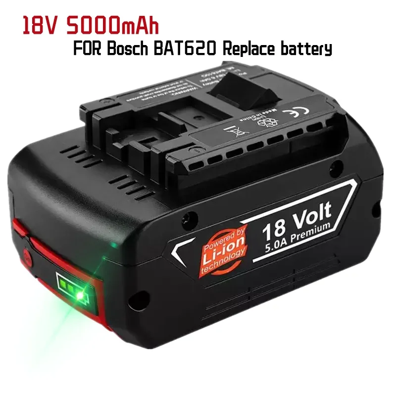 1-3Pack 18V 5000mAh Lithium Ion Replacement Battery for . 18V BAT620 BAT622 BAT609 BAT618 SKC181-202L Cordless Power Tools