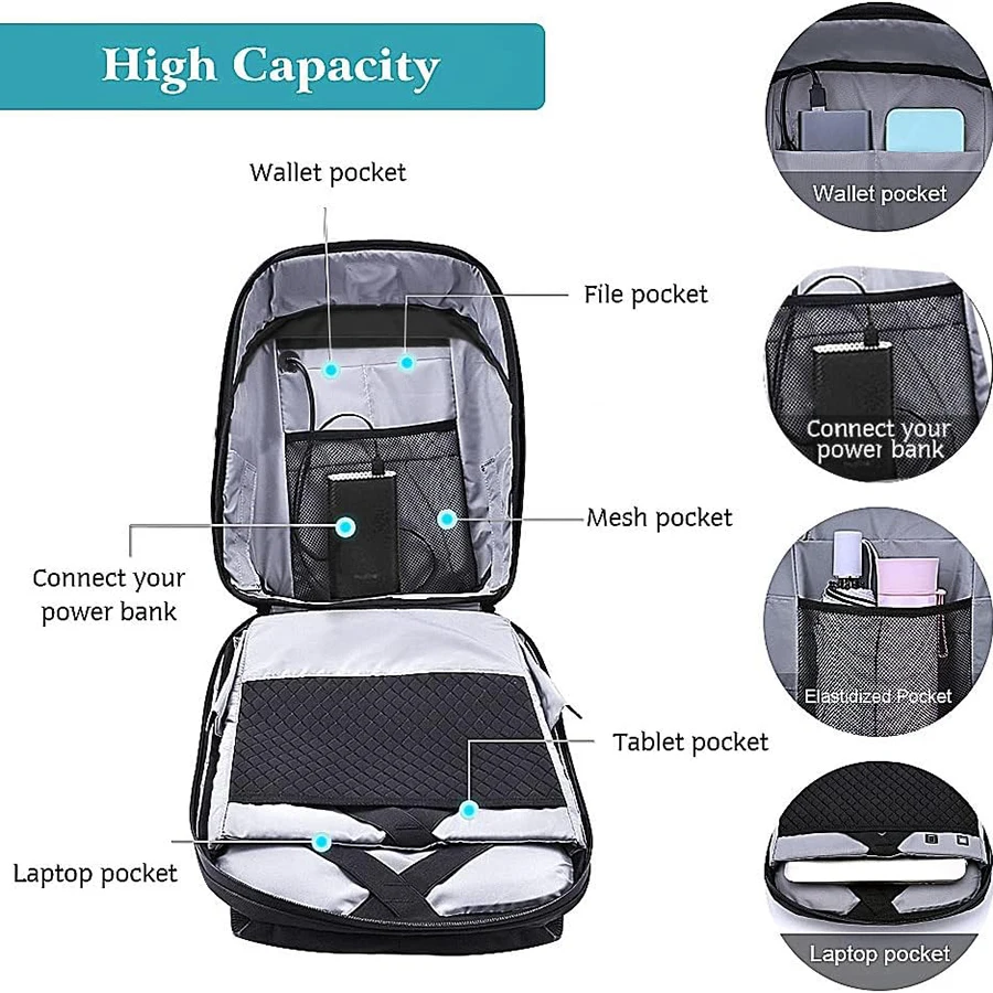 Newest LED Backpack 3.0 Waterproof BLUETH Version Smart LED Screen Dynamic Advertising Backpack Cellphone Control Laptop Bag