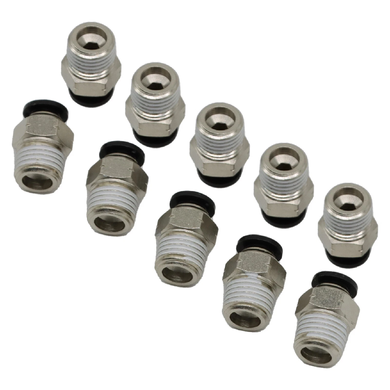 1~5Pcs PC Pneumatic Fitting 4~12mm Male Thread M5 1/8
