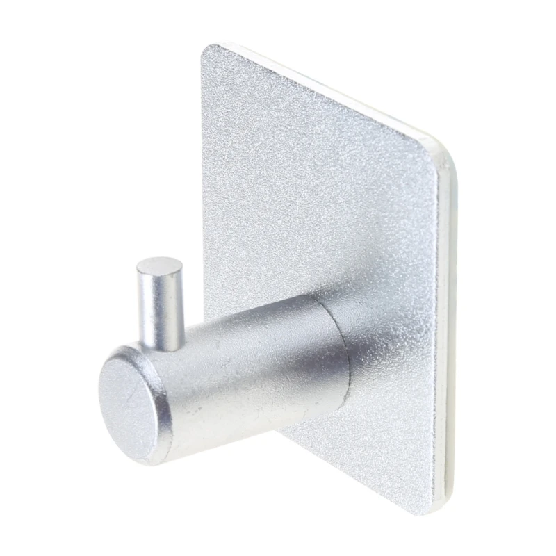 Self Adhesive Home Kitchen Wall Door Hook for Key Rack Kitchen Towel Hanger Alum Drop ship