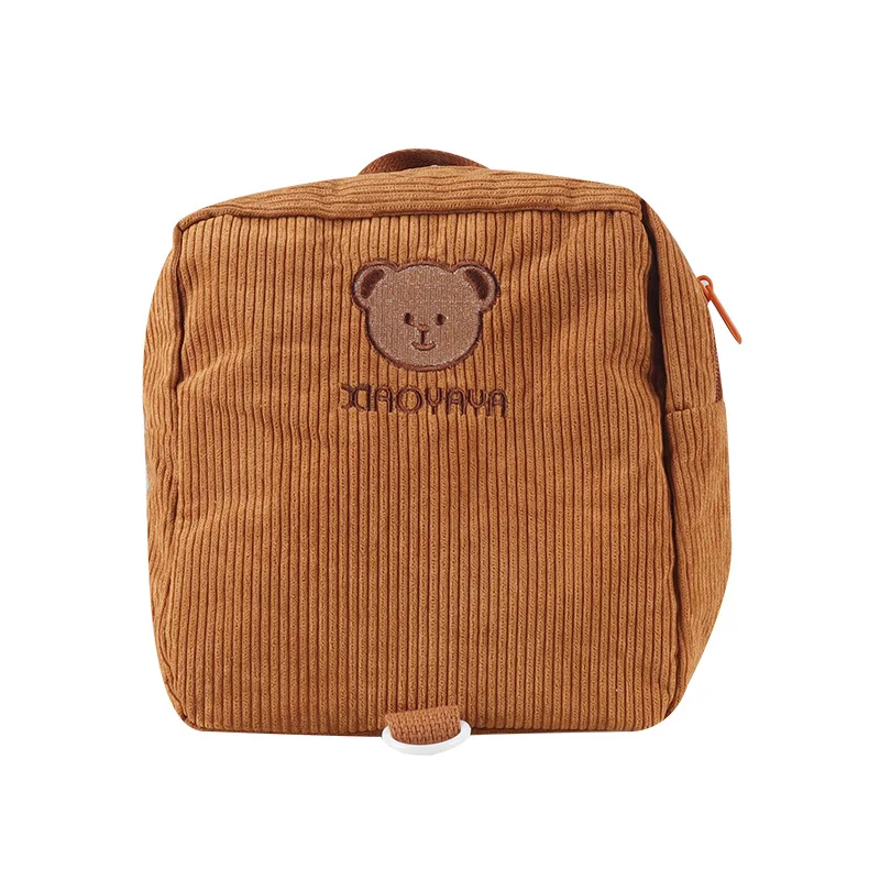 Embroidered Bear Kids Backpack Kids Bags For Girls Boys Mini Backpack School Bags Toddler Backpack Travel  Bag