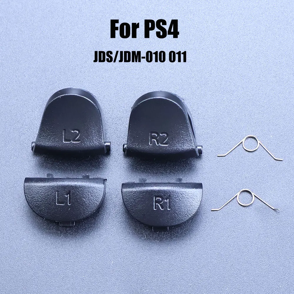 1Set For PS3 PS4 Pro Slim  L1 R1 L2 R2 Trigger Button Kit For PS5 BDM-010 020 030 V1 V2 V3 Controller With LR Holder Spring