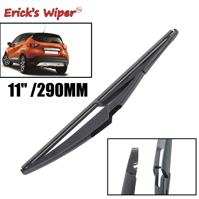 

Erick's Wiper 11" Rear Wiper Blade For Renault Captur Kaptur 2013 - 2019 Windshield Windscreen Tailgate Window Car Rain Brush