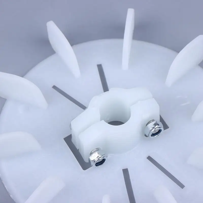 (YY) 1 قطعة 2025 البلاستيك موتور مروحة شفرة قابل للتعديل موتور مروحة التبريد المكره ريشة ارتفاع درجة الحرارة لملحقات المحرك الهيدروليكي