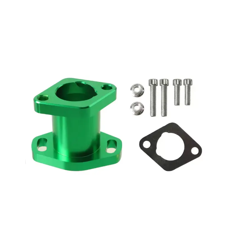 CNC Intake Manifold Carburetor Adapter Engine Connector For VM22 PZ19 PZ26 Carb Intake Pipe Inlet Manifold Gasket Screw