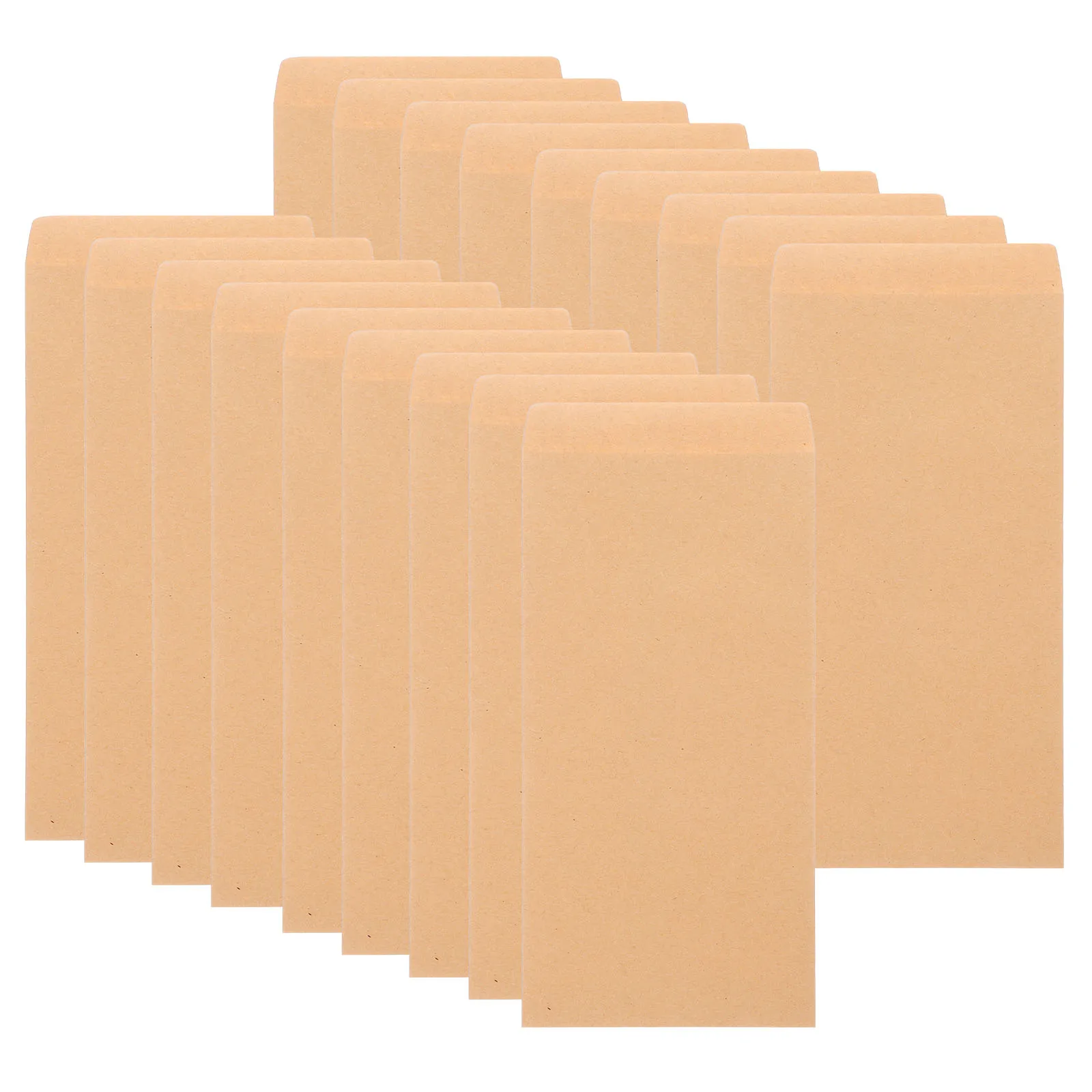 50Pcs Business Paper Envelopes Light Practical Storage Bags for Small Items Letters Cards Stationary Accessories Sorting