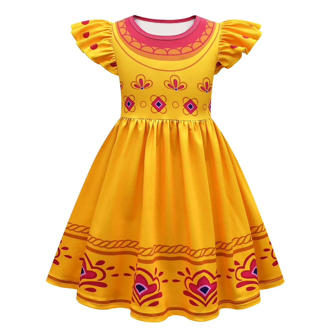 Robe de Princesse Mira Royal avec Poignée et Sac pour Fille, Costume de Cosplay, Vêtements de ixd'Anniversaire pour Enfant