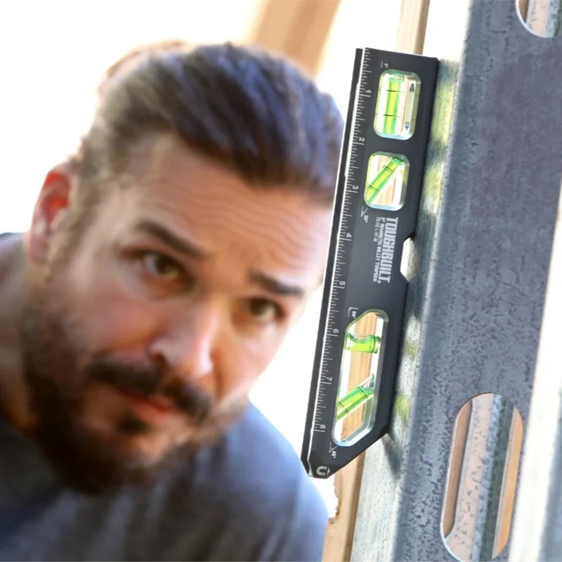 Aksesoris Alat Level Torpedo Magnetik TOUGHBUILT TB-H2-L-9T-M 9-in