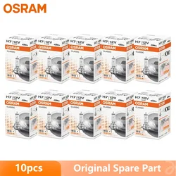 OSRAM-bombilla halógena Original para coche, lámpara estándar de 12V, 3200K, antiniebla, 55W, 80W, 100W, calidad OEM, 10 piezas, H1, H4, H3, H7, venta al por mayor