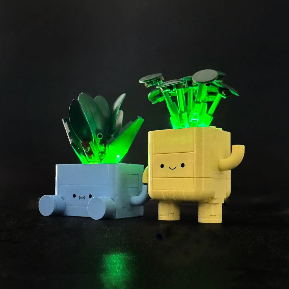 BYB LED-lichtset voor Lego 10349 Happy Plants bouwstenen decoratieve lamp (exclusief gebouw) - afbeelding 2