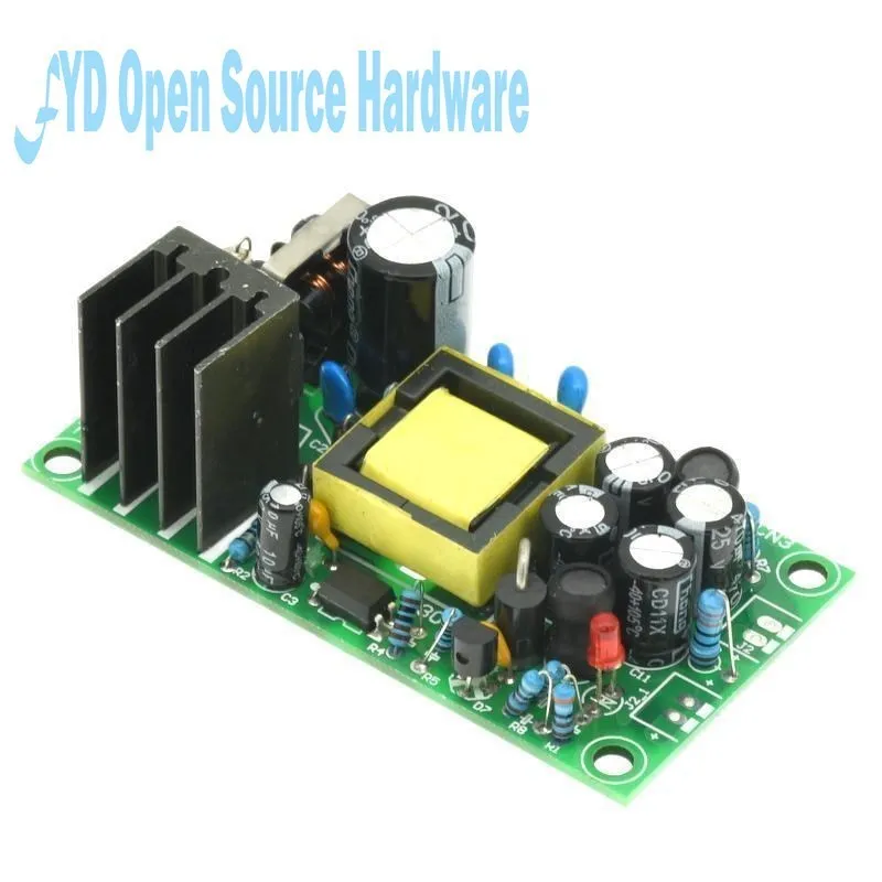  Isolated Switching Power Supply Module AC-DC Power Supply Module 12V 5V 1A 220V To 12V 5V 1A Dual Output