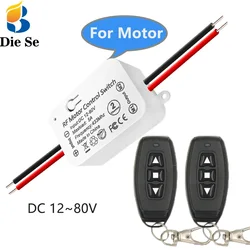 433 mhz Universal Wireless Remote Control Motor Switch 433Mhz 12V 24V Receiver Module for DC Motor electric gate control