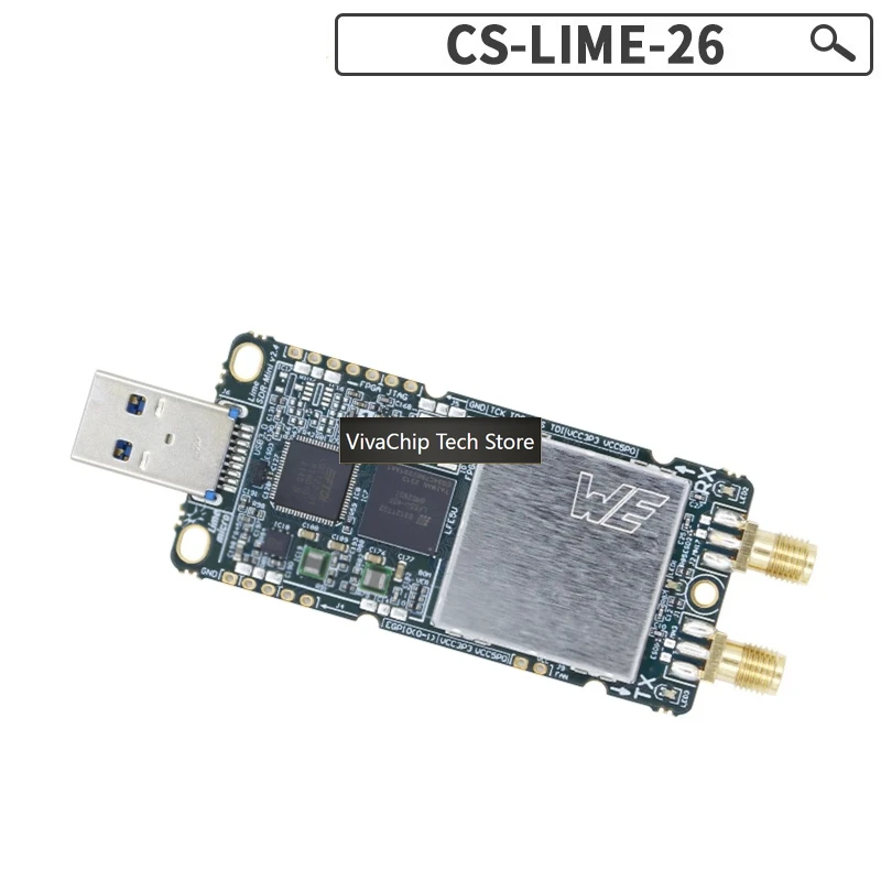 VivaChip TechCS-LIME-26 RF Module LimeSDR Mini 2.0 LMS7002M RF Transceiver Embedded Wireless Communication Development Board