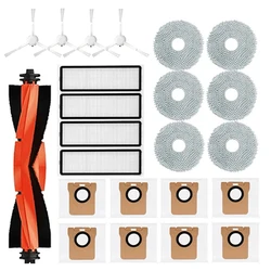 Accessories for Xiaomi Robot Vacuum X20 + / X20 Plus Parts Main Side Brush Hepa Filter Mop Cloth Dust Bag Replacement