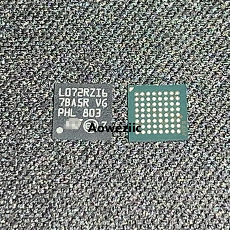 Aoweziic  2018+ 100% New Imported Original  STM32L072RZI6  L072RZI6  BGA-64  32 Bit Microcontroller