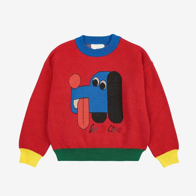 PER-SALE 2025 Autumn Winter BC Boys Girls Cute Sweaters Print Boys Pants Kids Sweaters Baby Girls Pants Kids Boutique Clothes - Image 4