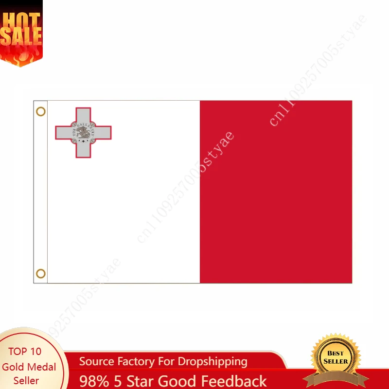

Malta Flag Malta Country Indoor Outdoor Hanging Banner Home Decoration Flag