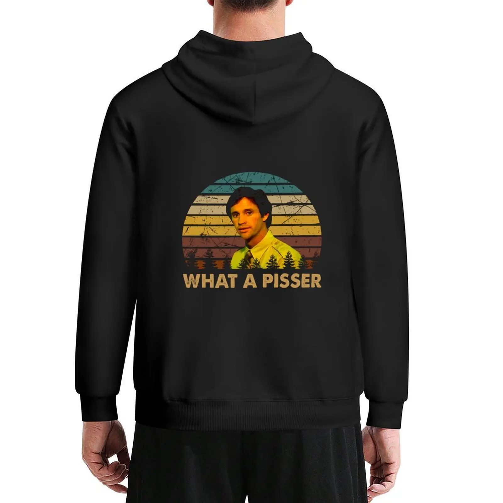 

Ted Striker man character what a pisser poster Hoodie men's clothing anime clothing blouse graphic t shirts men hoodie for men
