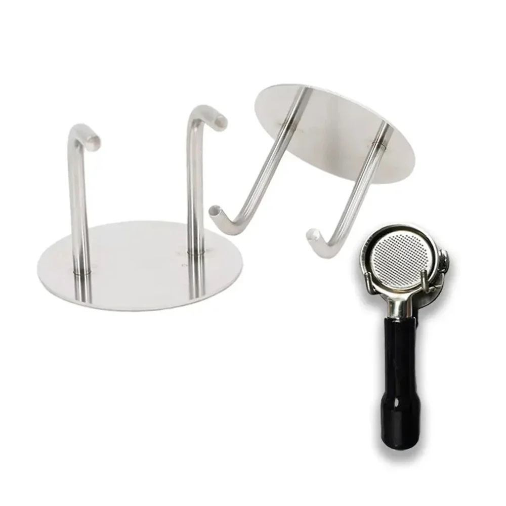 Stainless Steel Italian Coffee Machine Handle Holder 51 53 54 58mm Universal Portafilter Hanging Rack Barista Tool Storage Stand