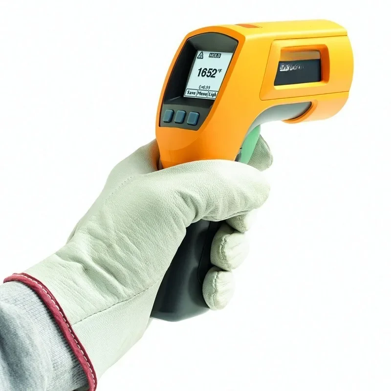 Handheld portable high-temperature infrared thermometer, industrial high-precision point thermometer