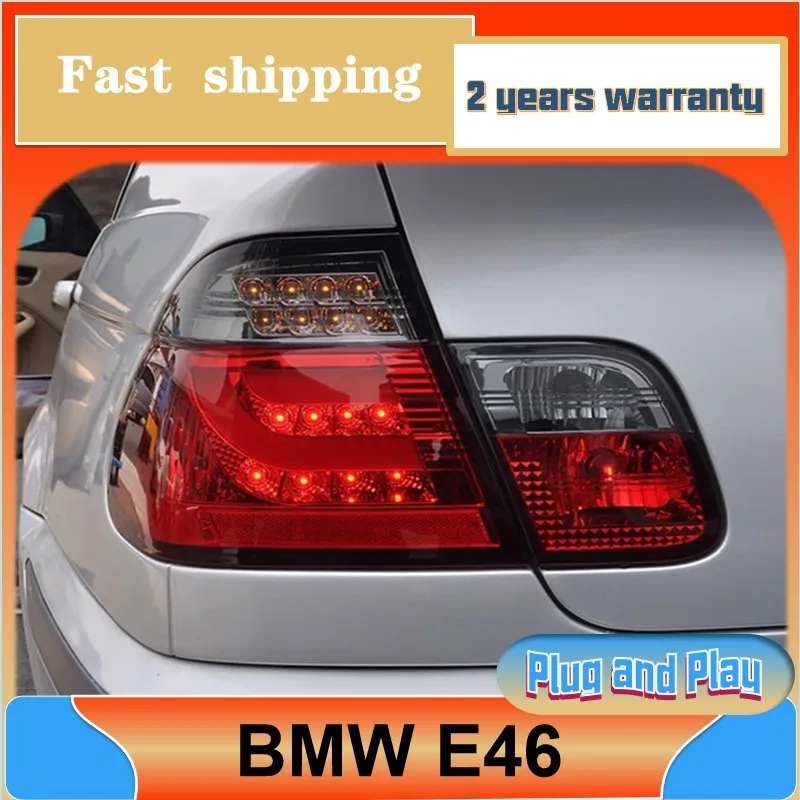 

Стайлинг автомобиля для BMW E46 Задние фонари 2001-2005 320i Задний фонарь 318i 313i 325i Задний DRL Противотуманный тормозной сигнал поворота Реверсивный