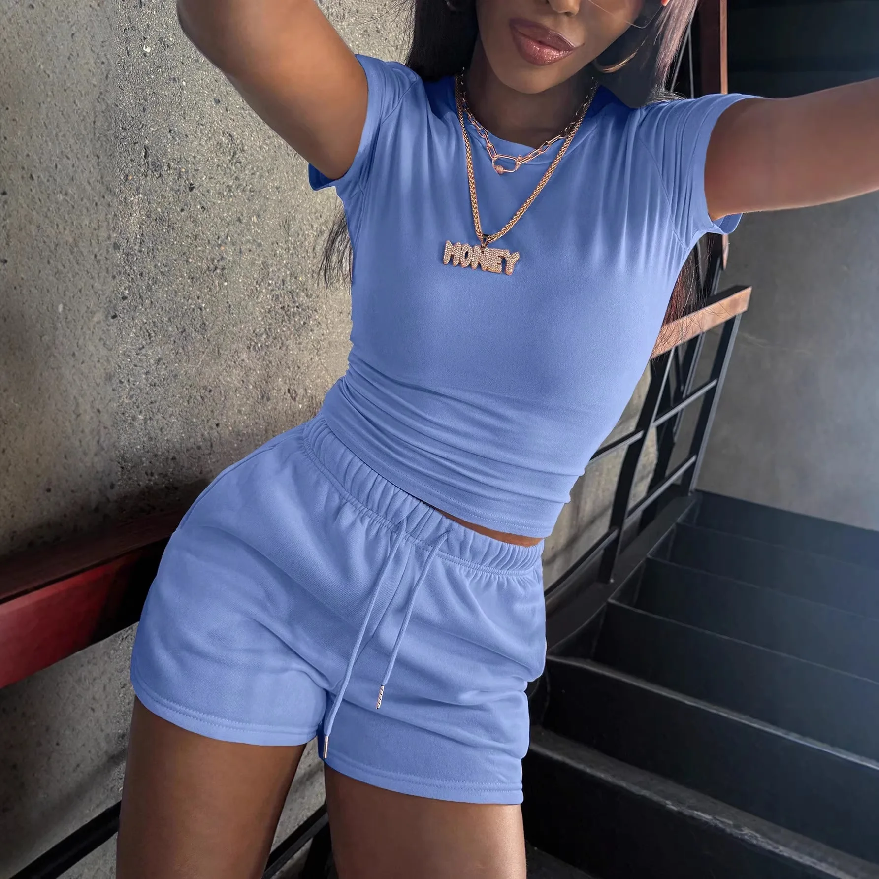 Conjunto Feminino de 2 Peças, - Street Fashion Dance avaliação e preço