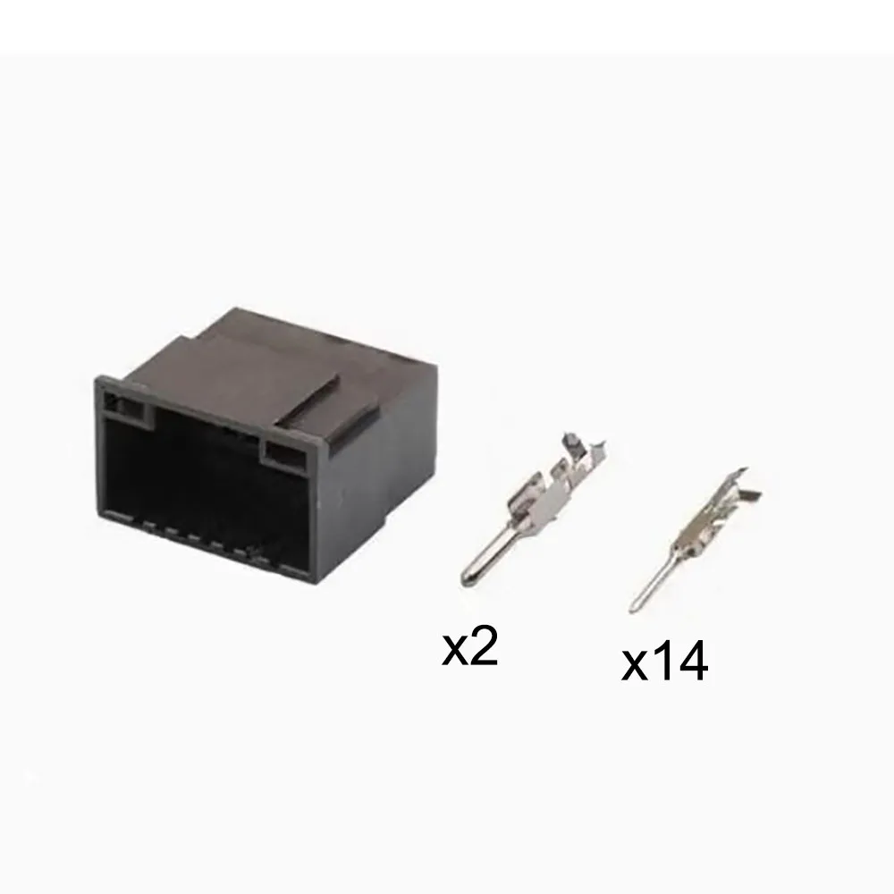 1-20Set 16 Pins Car Stereo ISO Connector 51128-1601 JVC Kenwood Universal Android Head Units 8227L YT9216 YT9217 YT9218