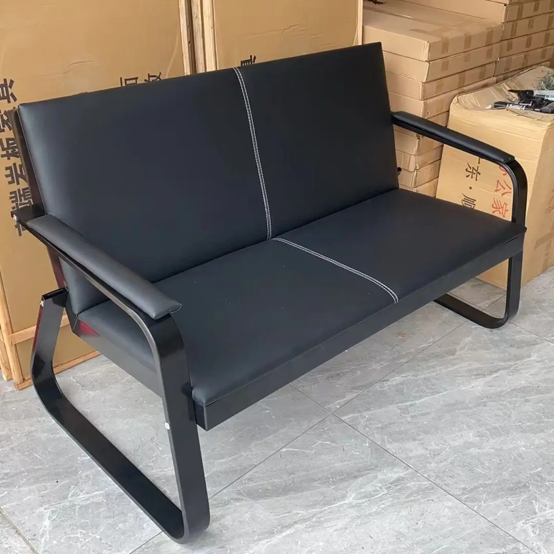 Ensemble de canapé de bureau modulaire moderne et Simple, avec Table basse, pour la maison, le bureau, l'école, la salle à manger, l'hôtel, pour trois personnes