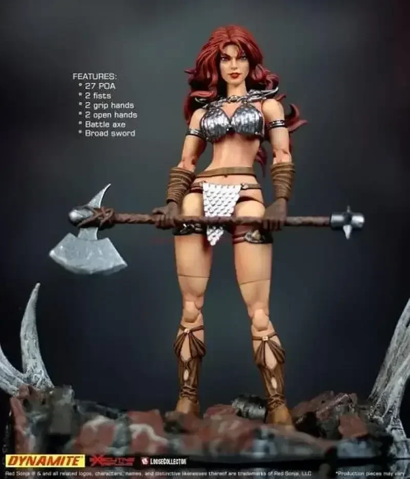 

1/12 Executive Replicas RED SONJA Purgatori VAMPIRELLA Action Figure 6'' Soldier Action Figure Doll Toy for Fans Collection