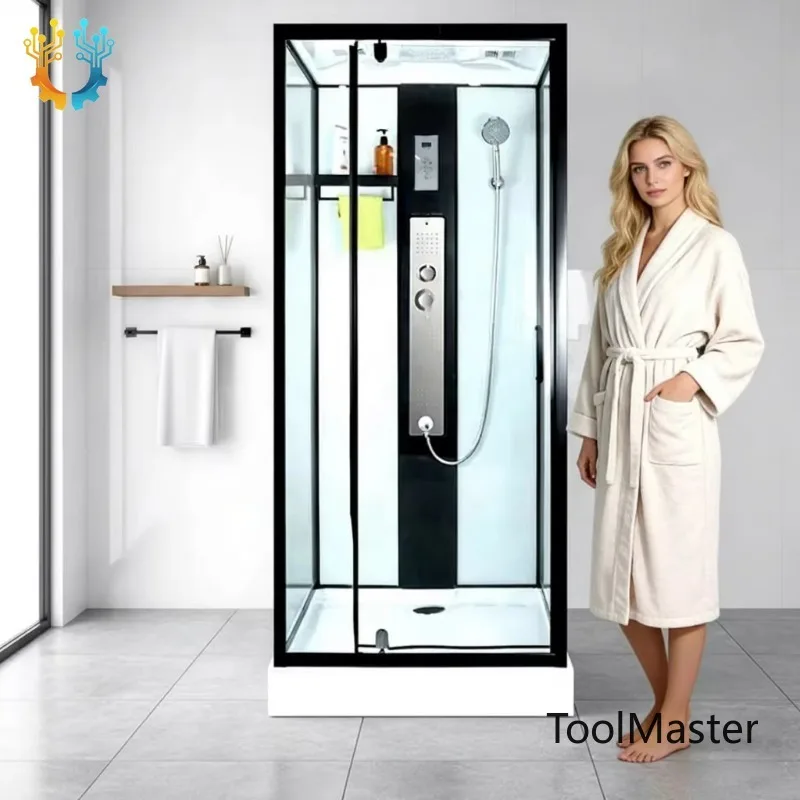 

【2026】Practical Modern Massage Enclosed Steam Shower Room Sauna Cabin Sliding Frame Brushed Surface Finish For Indoor Use Hotels