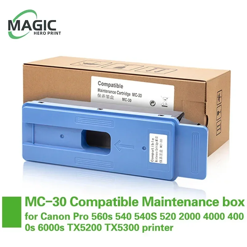 MC-30 maintenance box For Canon MC30 maintenance box for Canon Pro 560s 540 540S 520 2000 4000 4000s 6000s TX5200 TX5300 printer