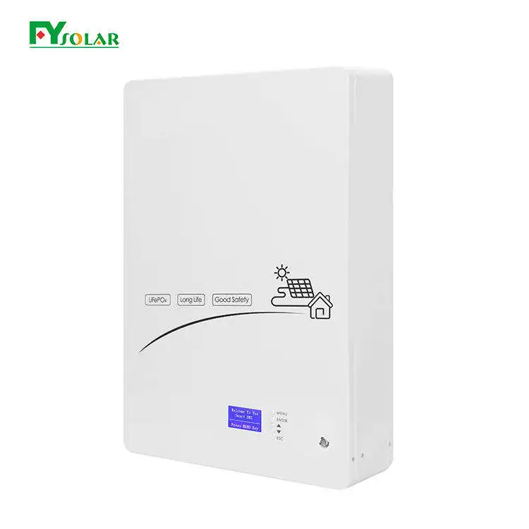 Powerwall Lifepo4 Home Battery solar energy storage 48V 200ah 10Kwh 12v 300ah Lithium Ion Battery with WIFI